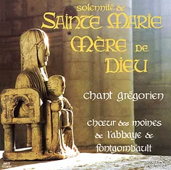 visuel du CD sur Marie Mère de Dieu