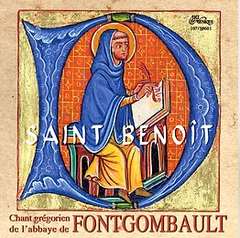 visuel du CD sur Saint Benoît