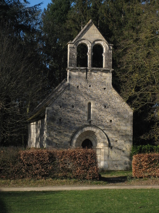 vue extérieure de la chapelle de Décené