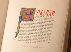 début de la règle de saint Benoît